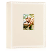 1 x RAW Customer Returns Ywlake Photo Album 10x15 400, Leather Photo Album Vertical Pockets Black - RRP €22.8