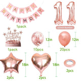 1 x RAW Customer Returns 20 year old balloon birthday decoration, number 20 birthday balloon decoration, rose gold number 20 birthday balloon decoration, number 20 balloon birthday decoration - RRP €6.04