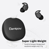 1 x RAW Customer Returns Damipow L29 Sleep Headphones Bluetooth Headphones in Ear with Noise Isolation, Mini Comfortable Wireless Earbuds with Microphone and Volume Control, Earbuds for Side Sleepers - Black 2024  - RRP €49.4