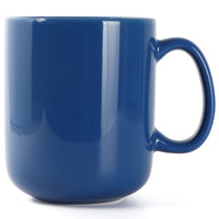 2 x RAW Customer Returns 20 Ounce Large Mug, 600ml Porcelain Extra Huge Large Ceramic Mug for Tea Coffee Hot Chocolate Soup, Blue - RRP €32.76