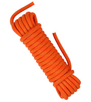 1 x RAW Customer Returns NorthPada 10mm 10 Meters Nylon Static Rock Climbing Rope Cave Exploration Rope Rappelling Rope Rescue Rope Boat Rope Anchor Dock Lines Tree Traction Rope Hoist Guy Line Orange - RRP €18.14