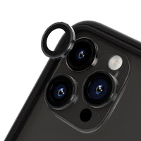 1 x RAW Customer Returns RhinoShield protection for smartphone camera compatible with iPhone 14 Pro 14 Pro Max fingerprint and scratch-resistant protective glass with aluminum ring for high optical clarity - black - RRP €13.99