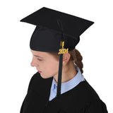 1 x RAW Customer Returns GraduationMall 2023 Graduation Gown Toga and Cap Graduation Hat Men Women Tassel University Ceremony Unisex Black Carnival Costume - RRP €26.99