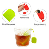 1 x Brand New 6 Pack Infuser Silicone Tea Bags Tea Filter Tea Bags Reusable Tea Bags for Loose Tea Silicone Tea Strainer Tea with Long Rope for Teacups, Cups and Teapots 6 Colors  - RRP €20.4