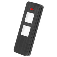 1 x RAW Customer Returns Radio remote control garage door 868 MHz Hansender, 1 piece replacement remote control Compatible with Pearl Twin S13071-00001 remote control, 2 channels - RRP €43.36