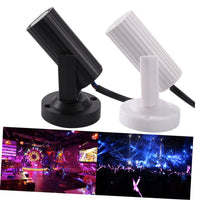 1 x RAW Customer Returns OSALADI 2 Pieces Club Light Beam Mini for Lights LED W Black Bar Headlight Show DJ Lighting Karaoke Home Dance Theater Outdoor Track Forparty Cinema Pinspot Wedding Party Disco - RRP €12.99