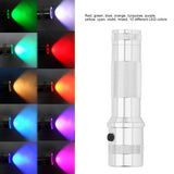 1 x RAW Customer Returns FTVOGUE Color Light Flashlight 10 Colors RGB Color Light Flashlight LED Color Changing Atmosphere Stage Flashlight - RRP €35.14