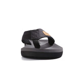 1 x RAW Customer Returns FITORY Men s Flip Flops Surfing Toe Separator Sports Sandals Beach Pool Slippers Black Size 40 - RRP €23.99