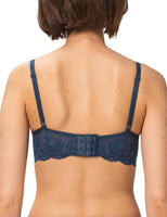 1 x RAW Customer Returns Triumph Amourette Charm N03, Women s Non-Wire Bra, Blue Midnight Blue , 1E - RRP €32.83