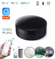 1 x RAW Customer Returns MHCOZY Universal IR and RF Remote Control, Code Learning, WiFi Remote Control for Smart Homes and Devices, for TV, AC, Lights, Compatible with Alexa - RRP €26.9