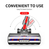 1 x RAW Customer Returns Nekuma Replacement Vacuum Cleaner Head Compatible with Dyson V7 V8 V10 V11 V15 - Soft Roller Brush for Hard Floors with LED Lights - RRP €33.99