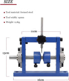 1 x RAW Customer Returns Mxmoonant stripping machine for 1-25mm cable, stripping tool, drill connectable, with 1 replacement blade for recycling copper scrap 1 knife  - RRP €46.67