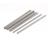 1 x RAW Customer Returns sourcing map Threaded Rod Screws Bars Fasteners 10 Pcs M6 x 180mm 304 Fully Stainless Steel - RRP €16.49