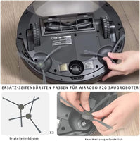 1 x RAW Customer Returns Anwor accessories for AIRROBO P20 vacuum cleaner robot vacuum cleaner accessories, 6 side brushes 6 filters 1 main brush for AIRROBO P20 vacuum robot - RRP €20.16
