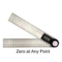 1 x RAW Customer Returns Gemred gemred 82305 digital angle finder 7-inch protractor - RRP €20.16