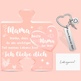 13 x Brand New Gulfmew Gift Set for Mom, Acrylic Block Puzzle Beste Mama Keychain Lieblingsmama Card Thank You Gifts for Mother from Daughter and Son Birthday Mother s Day Christmas - RRP €249.6