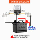 1 x RAW Customer Returns DieseRC Wireless Remote Control Battery Disconnect Switch, DC 12V 200A Car Battery Isolator Relay Receiver with 2 Transmitters, Anti-theft Switch to Prevent - RRP €29.09