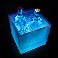 1 x RAW Customer Returns 3.5L Ice Bucket, LED Colorful Ice Bucket, Automatic Color Changing Ice Bucket, for Party, Home, Bar Theme Club Restaurant Pub Drinking Wine Juice Beer - RRP €31.46