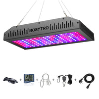 1 x RAW Customer Returns BOSYTRO LED Grow Lamp Plant Light 1200W Double Switch Series Full Spectrum LED Plant Lamp Full Spectrum LED Grow Light Growing Lamp for Hydroponics Vegetables and Flowers Indoor Plants - RRP €129.0