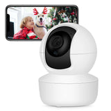 1 x RAW Customer Returns ANBIUX 4MP Indoor Wi-Fi Camera, 360 Rotating Surveillance Camera with AI Human Detection, Two-Way Audio, Night Vision, 2.4Ghz, Compatible with Alexa - RRP €19.67