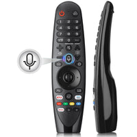 1 x RAW Customer Returns Magic Remote Control for LG TVs, Universal for Original Remote MR19BA MR20GA MR21GA MR22GA MR23GA, Suitable for LG UHD OLED QNED NanoCell 4K 8K Smart TV, with Pointer and Voice Function - RRP €29.98