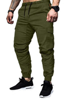 1 x RAW Customer Returns Elegancity Green Cargo Pants Men s Chino Pants with 6 Pockets Cargo Pants Stretch Jogging Pants for Men with Elastic Waistband Elastic Pants XXL - RRP €25.38