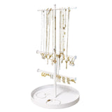 4 x Brand New wiksite T-shaped jewelry stand, jewelry holder, necklace holder, jewelry tree, necklace stand, watch stand, earring holder, jewelry storage for necklaces, earrings, bracelets, rings, watches and accessories - RRP €37.24