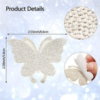 8 x Brand New 4pcs car stickers stars butterfly, car bumper rhinestone sticker butterfly sticker crystal crystal car decoration sticker, for cars bumper windows laptops luggage silver  - RRP €88.72