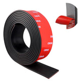 1 x RAW Customer Returns Rubber Strip Self-Adhesive, 3.2m L x50mm W x3mm D Anti-Slip Rubber Self-Adhesive, Rubber Adhesive Tape, Rubber Strip Neoprene for DIY Seals, Floor Coverings, Protection, Buffering, Anti Vibration Slip - RRP €19.98