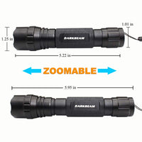 1 x RAW Customer Returns DARKBEAM Green light Flashlight Tactical LED Rechargeable USB, 501BS high lumen Zoomable Green Flashlights Portable Handheld Green Light for Fishing Hunting Detector Astrophotography - RRP €29.99