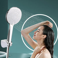 1 x RAW Customer Returns Caiery Large High Pressure Shower Head with 1.5m Hose, Handheld Universal Shower Head, High Pressure Hand Shower with Water Saving, Premium Shower Set - RRP €20.15