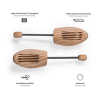 1 x RAW Customer Returns Blumtal shoe trees for men and women - shoe stretchers as kink and wrinkle protection made of real wood, breathable, various sizes, also suitable for boots or sneakers - RRP €34.99