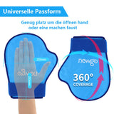 1 x RAW Customer Returns NEWGO Cooling Gloves Chemotherapy 2 pieces, Gel Gloves Cooling Pads Cold Warm Compress for Wrist, Hand, Finger Chemo and Rheumatism Cooling Gloves - RRP €26.21