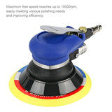 1 x RAW Customer Returns Compressed Air Grinder 6 150mm Orbital Sander, Pneumatic Orbital Polisher with Sandpaper, for Polishing, Wood Car Metal Sanding - RRP €37.9