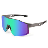 1 x RAW Customer Returns FEISEDY Sports Sunglasses Men Women Cycling Glasses Mirrored Sports Glasses for MTB Road Bike Cycling Biking Running Enduro with UV400 Protection B2388 - RRP €21.99