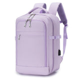 1 x RAW Customer Returns SPAHER Ryanair Hand Luggage 40x20x25 Laptop Backpack 14 15.6 inch Laptop Bag Travel Backpack Hand Luggage Airplane Travel Bag Under Seat Hand Luggage Cabin Luggage Hand Luggage Backpack Purple - RRP €42.99