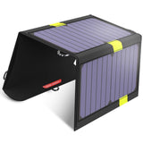 4 x RAW Customer Returns X-DRAGON Solar Charger 20W 2-Port USB Foldable SunPwer Solar Panel Mobile Phone Charger for iPhone, Andriod Smartphone, Tablets, iPad, Samsung etc - RRP €120.96