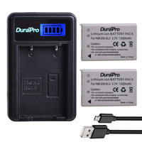 1 x RAW Customer Returns DuraPro 2pcs EN-EL5 EN EL5 battery LCD USB charger for Nikon EN-EL5 battery cameras Nikon Coolpix P530, P520, P510, P100, P500, P5100, P5000, P6000, P90, P80 - RRP €18.99