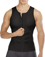 1 x RAW Customer Returns Gotoly Slimming Tank Tops for Men Shaping Shirt Shapewear Shirt Compression T-Shirt Underwear Body Shaper Slimming T-Shirt Flat Stomach Fitness Sports Undershirt M, Black  - RRP €29.23