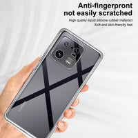 1 x Brand New Holilo Silicone Cover 2 Pieces TPU Film for Xiaomi 13 Pro 5G, Anti-scratch Shockproof Soft Touch Protection Protective Case Case 9H Hardness Protective Film - Transparent - RRP €10.8