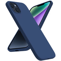 2 x Brand New ACRONIX Silicone Cover for iPhone 14 Plus 6.7 , Premium Liquid Silicone, Full Body Protection 3 Layer Shockproof Case, Shockproof Ultra-Thin Case with Microfiber Lining-Navy blau - RRP €27.86