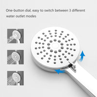 1 x RAW Customer Returns YOOZENA Shower Column Without Mixer, Shower Column with 30cm Shower Head and Hand Shower, Shower Head Column Stainless Steel - RRP €67.99