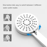 1 x RAW Customer Returns YOOZENA Shower Column Without Mixer, Shower Column with 30cm Shower Head and Hand Shower, Shower Head Column Stainless Steel - RRP €67.99