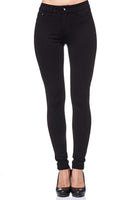 1 x RAW Customer Returns Elara Women s Stretch Trousers Skinny Fit Jegging Chunkyrayan H01 Black 48 4XL  - RRP €26.95