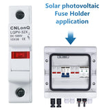 1 x RAW Customer Returns Jadeshay Fuses, 4 pieces Solar PV fuse holder 1000V DC RT18-32X 1P 10x38 mm fuse holder DIN rail with light, 30A fuses, gPV fuse link - RRP €26.4