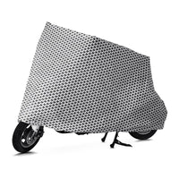 14 x Brand New ADB Motorcycle Cover Basic Fashion Waterproof Outdoor Waterproof Motorbike Protective Cover PEVA Plastic Black Large 180 x 120 cm - RRP €420.0