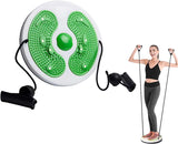 3 x Brand New Twist Waist Disc Board with Drawstring, Multifunctional Magnet Balance Board Pedal, Waist Trimmer Disc Twist Board Machine, Aerobic Fitness Disc, Twister Plate Sports Equipment, Twisting Waist Disc - RRP €41.94