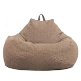 1 x RAW Customer Returns Ghopy Bean Bag for Adults and Kids, Giant Bean Bag Without Filling Made of Fabric, Living Room Bean Bag, for Large Sofa, Lounge Chair Large Armchair for Indoor and Outdoor - RRP €28.99