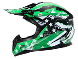 1 x RAW Customer Returns Full Face Motocross Child Motorcycle Helmet - YEMA YM-211 Full Face Motard Cross Downhill DH ECE Approved Children s Helmets for Girls and Boys, S - RRP €59.99