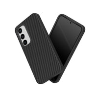 1 x RAW Customer Returns RhinoShield Case compatible with Galaxy S24 SolidSuit - Shock-absorbing slim protective case with premium finish - 3.5 meter drop protection - Carbon Fiber - RRP €35.28